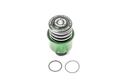 Radium Engineering 1.5in Dry Break Fuel Filler, Male, PRV