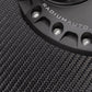 Radium carbon fiber fuel cell lid 2x2 twill weave detail