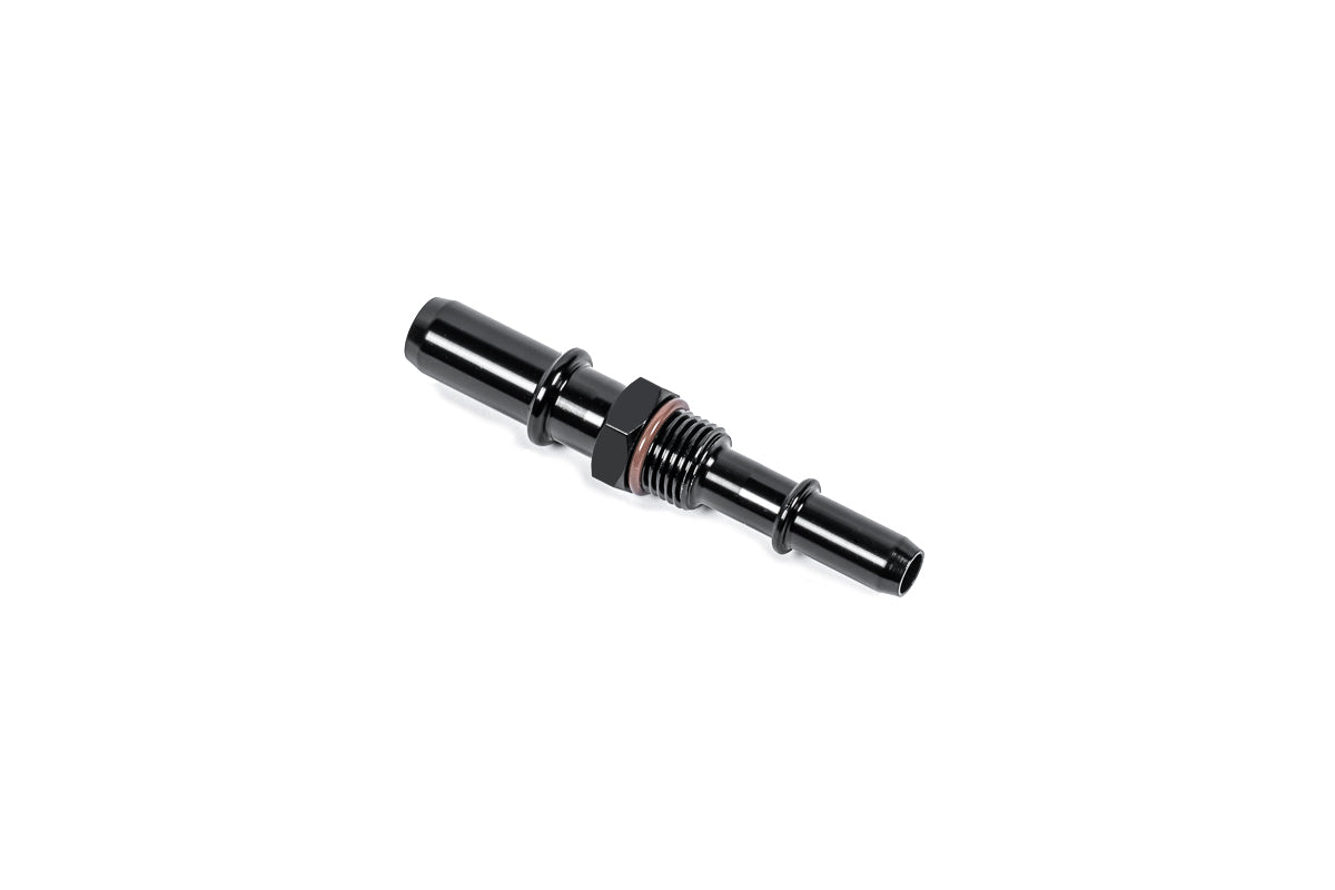 Radium 6AN ORB Bulkhead 1/2in SAE Male to 3/8in SAE Male Universal 14-0563