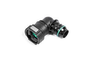 Radium 3/4in SAE Female to 90 Degree 3/4in Barb Universal 14-0927