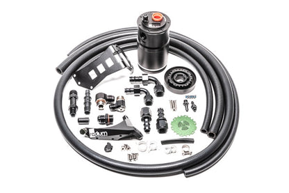 Radium Engineering air oil separator AOS-R kit 20-0258 for Subaru WRX at Tuned By Shawn