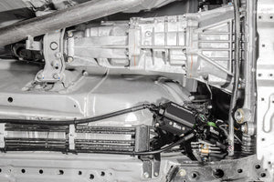 Radium FR-S BRZ fuel filter mount installed