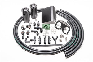 Radium Engineering dual catch can kit 2002-2021 Subaru EJ turbo 20-0608-FL