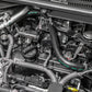 Radium GR Corolla catch can under OEM engine cover, sold by Tuned By Shawn