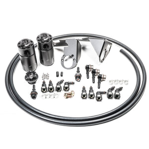 Radium Engineering Dual CCV catch can kit 2005-2013 Corvette C6 20-0787-FL