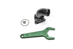 Radium FCST-X 3-Bolt Remote Mount Fill Neck 24AN Elbow 1.5in Barb 20-1047