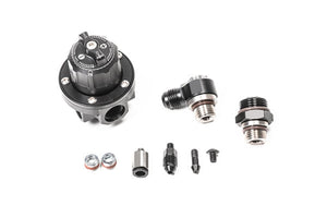 Radium Engineering DMR-RA direct mount fuel pressure regulator at Tuned By Shawn