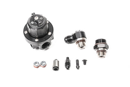 Radium Engineering DMR-RA direct mount fuel pressure regulator at Tuned By Shawn