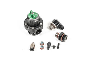 Radium DMR-RA regulator in black with swiveling 8AN ORB adapter, Tuned By Shawn