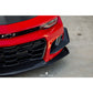Type-LE carbon fiber front bumper canards for 2017-2024 Chevrolet Camaro ZL1 1LE