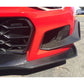 Type-LE carbon fiber front bumper canards for 2017-2024 Chevrolet Camaro ZL1 1LE