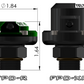 Radium fuel pulse damper dimensions