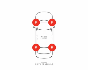 KONI GTS Coilover Kit 2016+ Chevrolet Camaro (PN 1200 1006)