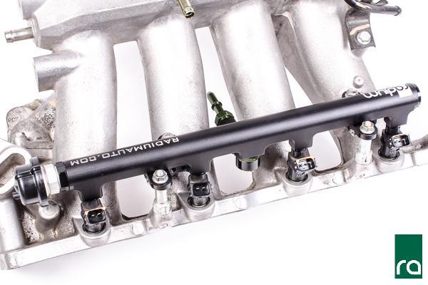 Radium S2000 fuel rail with laser etching, sold by Tuned By Shawn