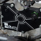Radium PCV baffle plate installed on EcoBoost engine block, Tuned By Shawn
