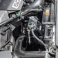 Radium Mustang coolant tank with billet cap receiver, sold by Tuned By Shawn