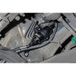 Radium Subaru filter bracket mounted to OEM chassis holes, sold by Tuned By Shawn