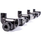Black anodized Radium rails on supercharged LSA, Tuned By Shawn
