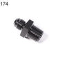 Radium 6AN bulkhead fitting with jam nut, sold by Tuned By Shawn