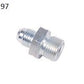 Radium 6AN bulkhead fitting with jam nut, sold by Tuned By Shawn
