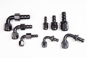 Radium Engineering 8AN 120 degree Push-Lok hose end 14-0209 at Tuned By Shawn
