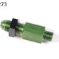 Radium 6AN bulkhead fitting with jam nut, sold by Tuned By Shawn