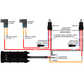 Tuned By Shawn Radium fuel pump relay harness kit for surge tank pumps
