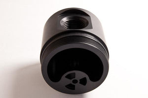 Radium Fluid Lock can in E46 firewall compartment, Tuned By Shawn