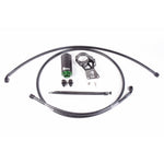 Radium Engineering Evo X fuel feed kit with microglass filter at Tuned By Shawn