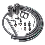 Radium Engineering dual catch can kit 20-0256-FL for 2015-2021 Subaru WRX at Tuned By Shawn