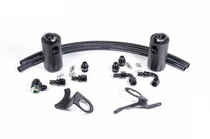 Radium Engineering Mustang GT dual catch can kit 20-0325 at Tuned By Shawn