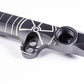 Black anodized Radium Miata fuel rail with 8AN ORB ports, Tuned By Shawn