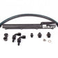 Anodized Radium B16 B18 fuel rail with ORB ports, Tuned By Shawn