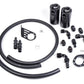 Radium crankcase catch can on Fiesta ECU studs, sold by Tuned By Shawn