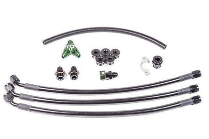 Radium Engineering VQ35DE fuel rail plumbing kit 20-0468 at Tuned By Shawn