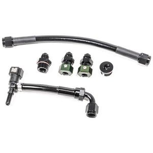 Radium Engineering MK5 Supra fuel rail plumbing kit 20-0753-PK at Tuned By Shawn