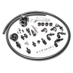 Radium Engineering Subaru EJ parallel fuel rail plumbing kit at Tuned By Shawn