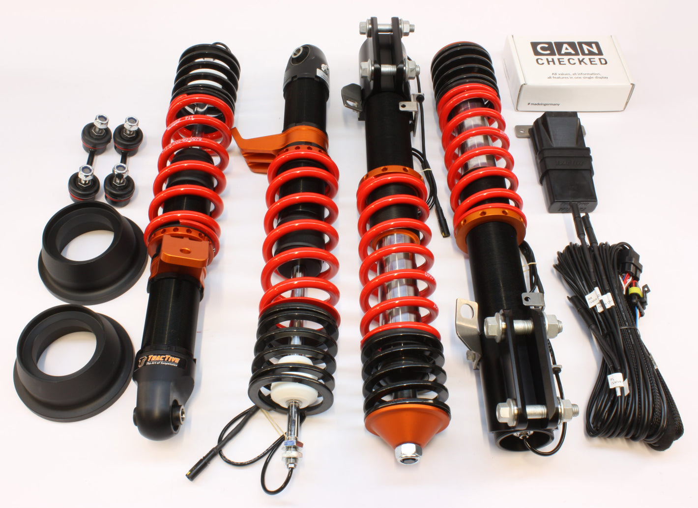 1993-1998 PORSCHE 911 - 993 C2-C4-Turbo Touring Line - Stand-alone electronic suspension kit | TOUR-PO-Axx07